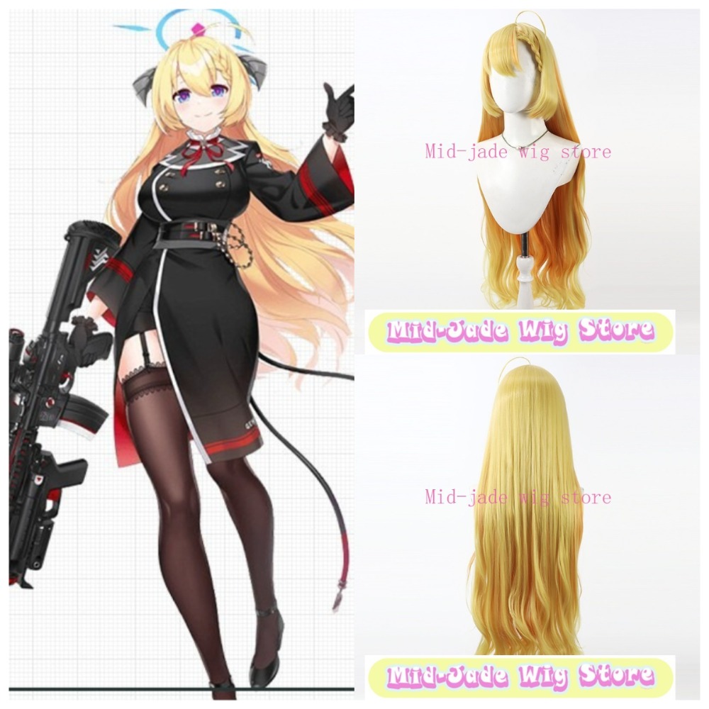 Gaming Accessories Korea - Blue Archive Wanibuchi Agari Cosplay Wig