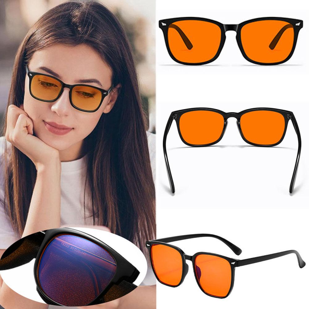 Gaming Glasses Tinted - Anti Blue Light Glasses Reflective Lenses