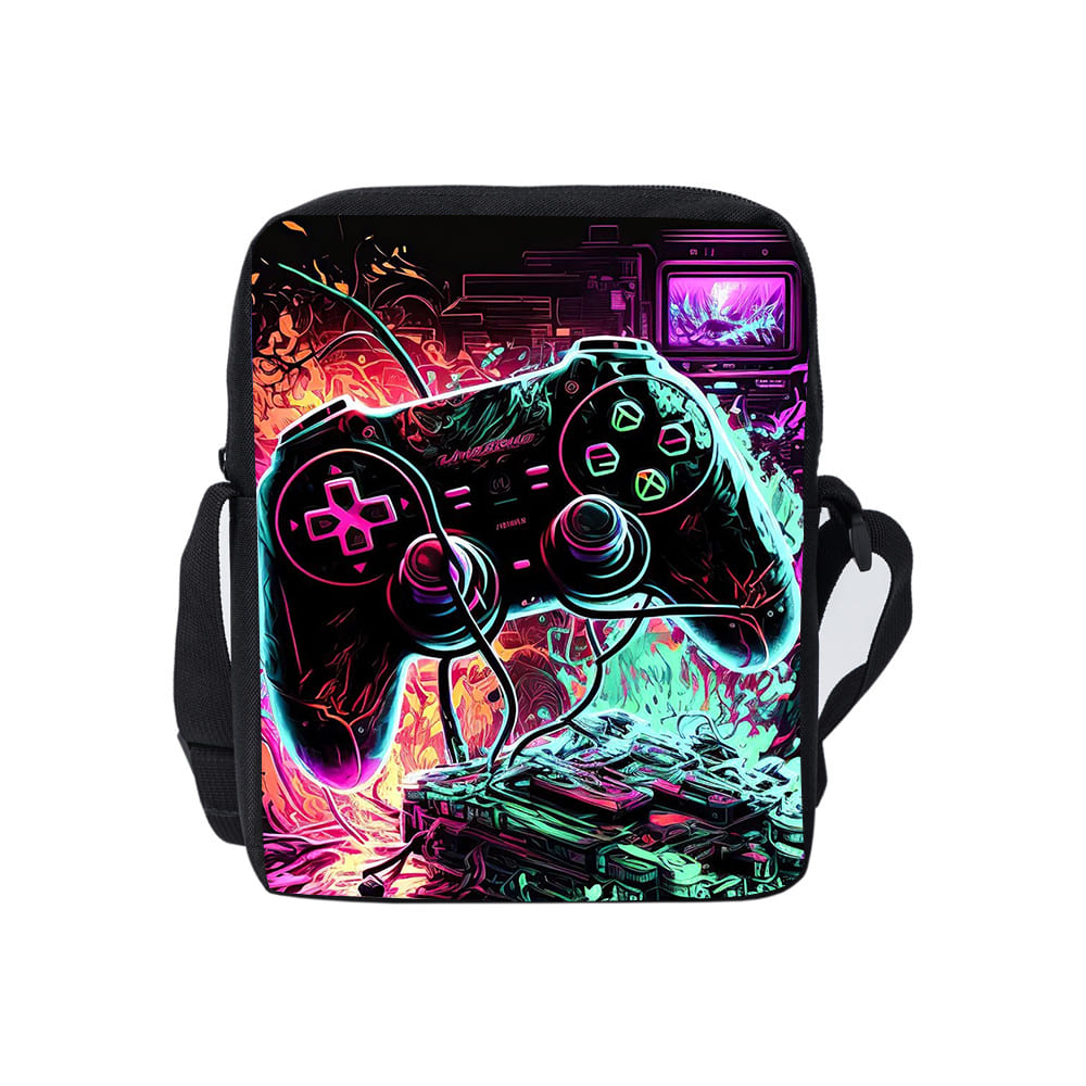 Gaming Accessories For Kids - Cool Gamepad Daily Single Sided Messenger