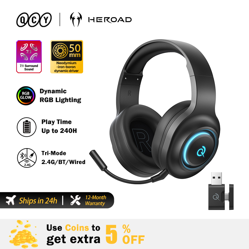 Venom Gaming Accessories - QCY Heroad V200 Gaming Headset with