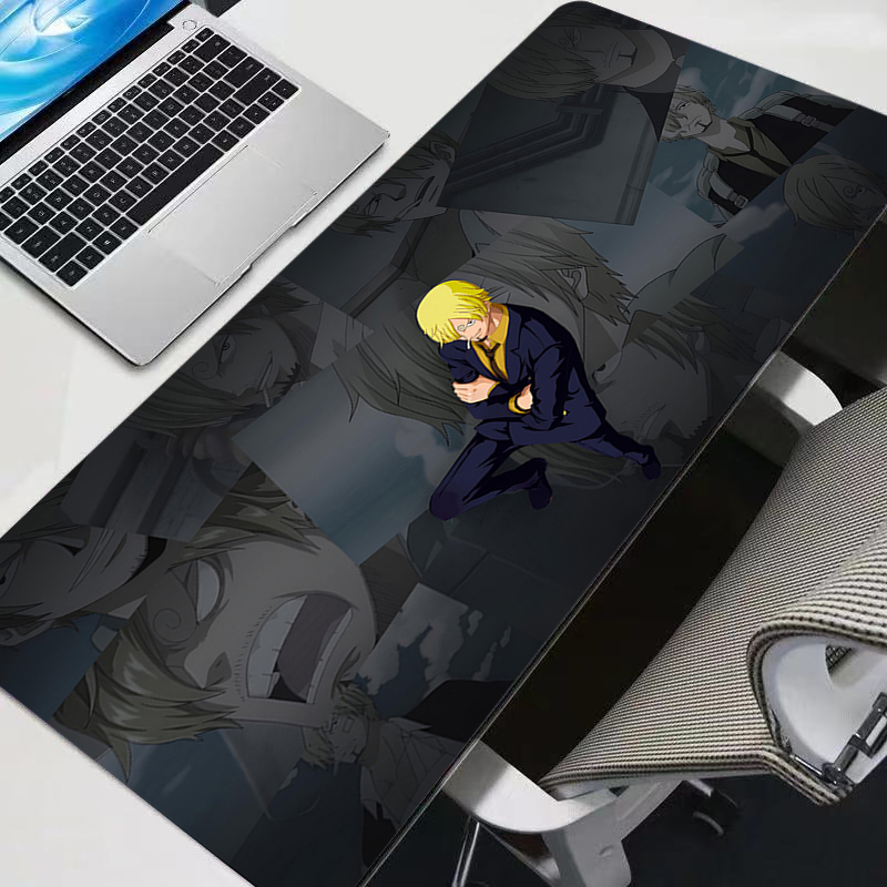 Gaming Accessories For Table - Mouse Pad One Piece Sanji Anime