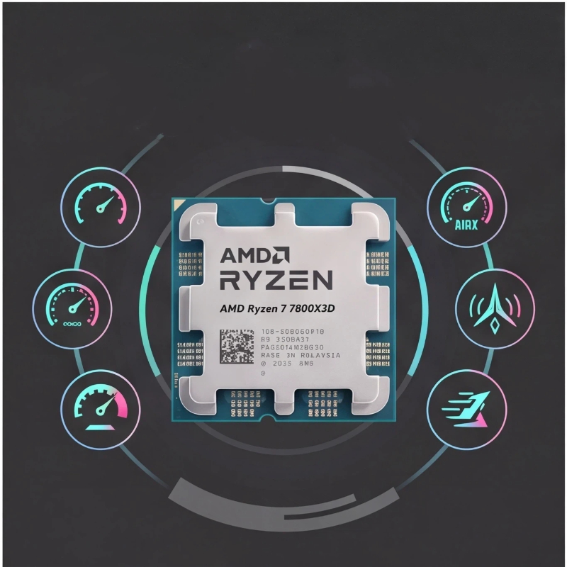 Amd Cpu Ryzen 7 - CPU AMD Ryzen 7 7800X3D Replace
