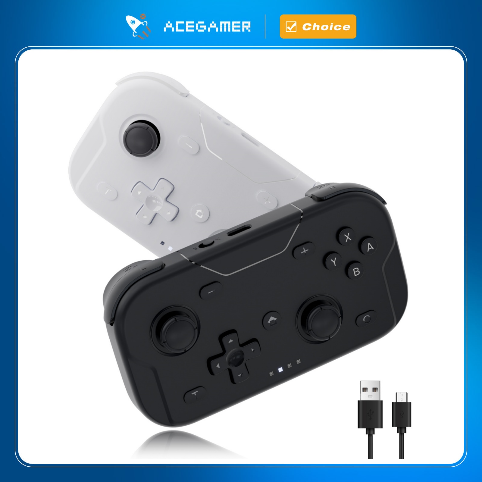 Gaming Accessories For Android - AceGamer Pocket Game Controller Portable Hall