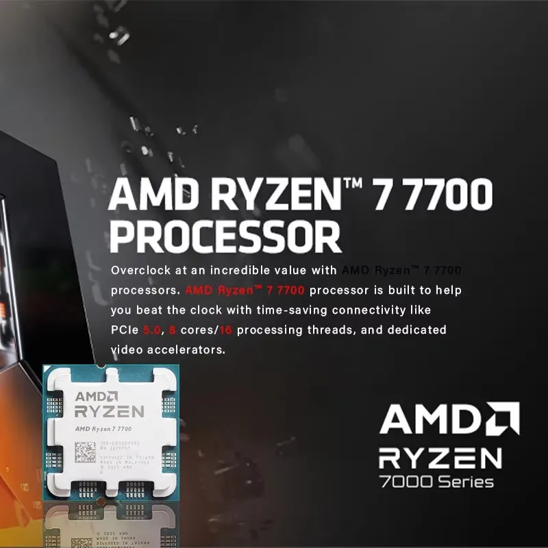 New AMD Ryzen 7 7700 Processor - đánh giá và giá Amd Cpu Ryzen 7