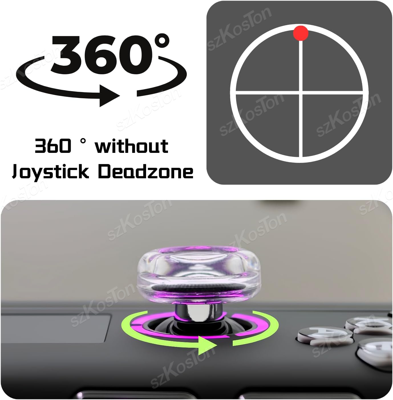 2PCS Liquid Silicone Joystick  - đánh giá và giá Gaming Handheld Accessories