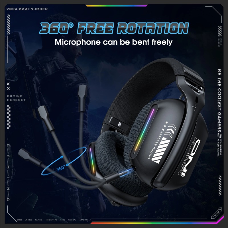 ONIKUMA GT808 Wireless Gaming  - đánh giá và giá Venom Gaming Accessories