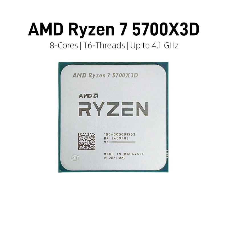 New AMD Ryzen 7 5700X3D R7 570 - đánh giá và giá Amd Cpu Ryzen 7