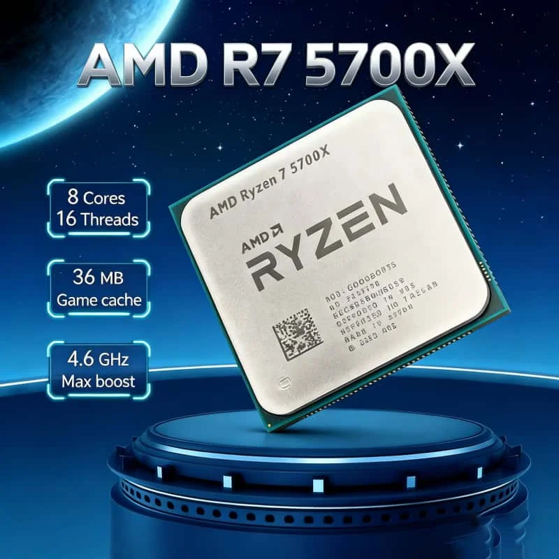 AMD Ryzen 7 5700X R7 5700X 8 C - đánh giá và giá Amd Cpu Ryzen 7