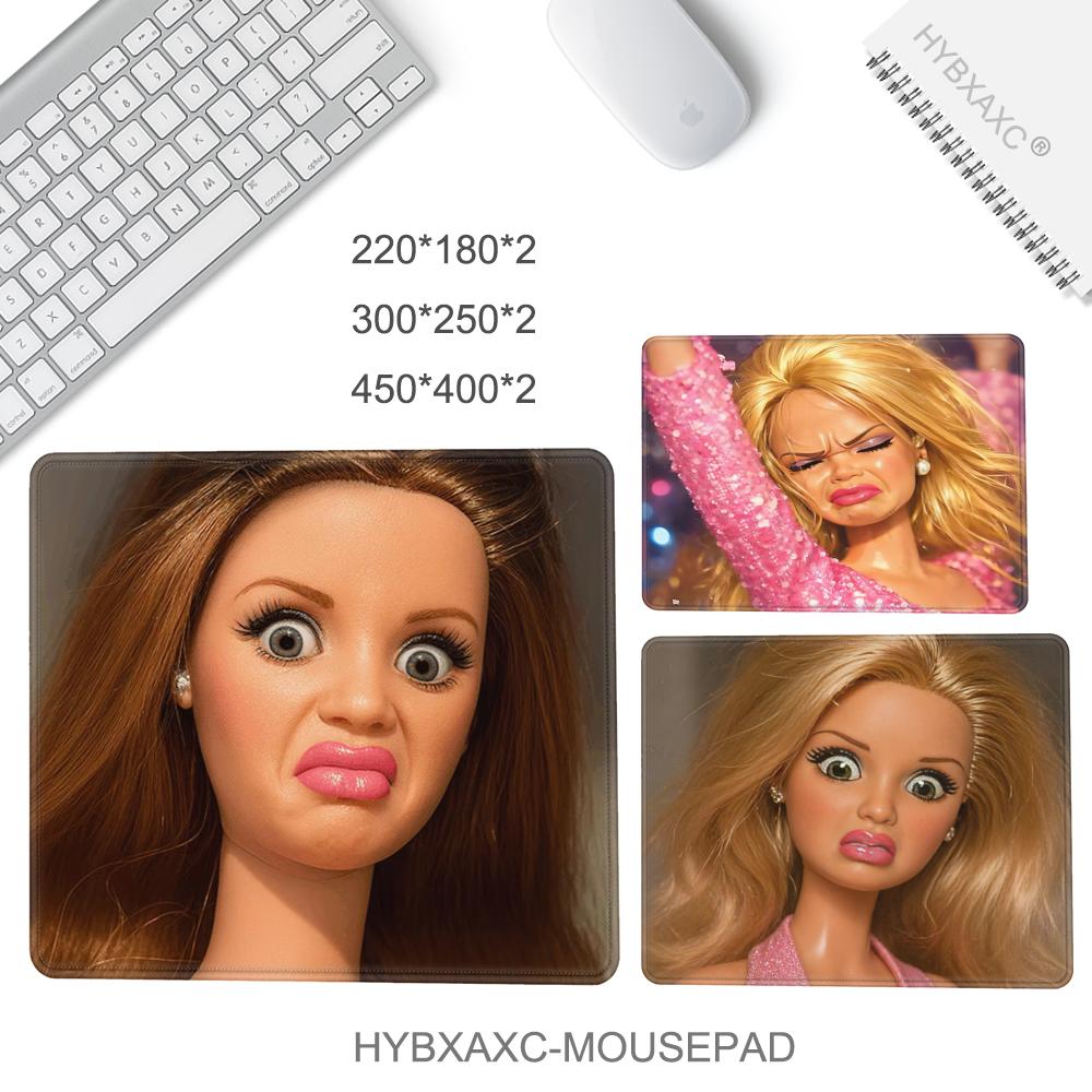 Cute Funny Doll Face Mouse Pad - đánh giá và giá Gaming Accessories For Table
