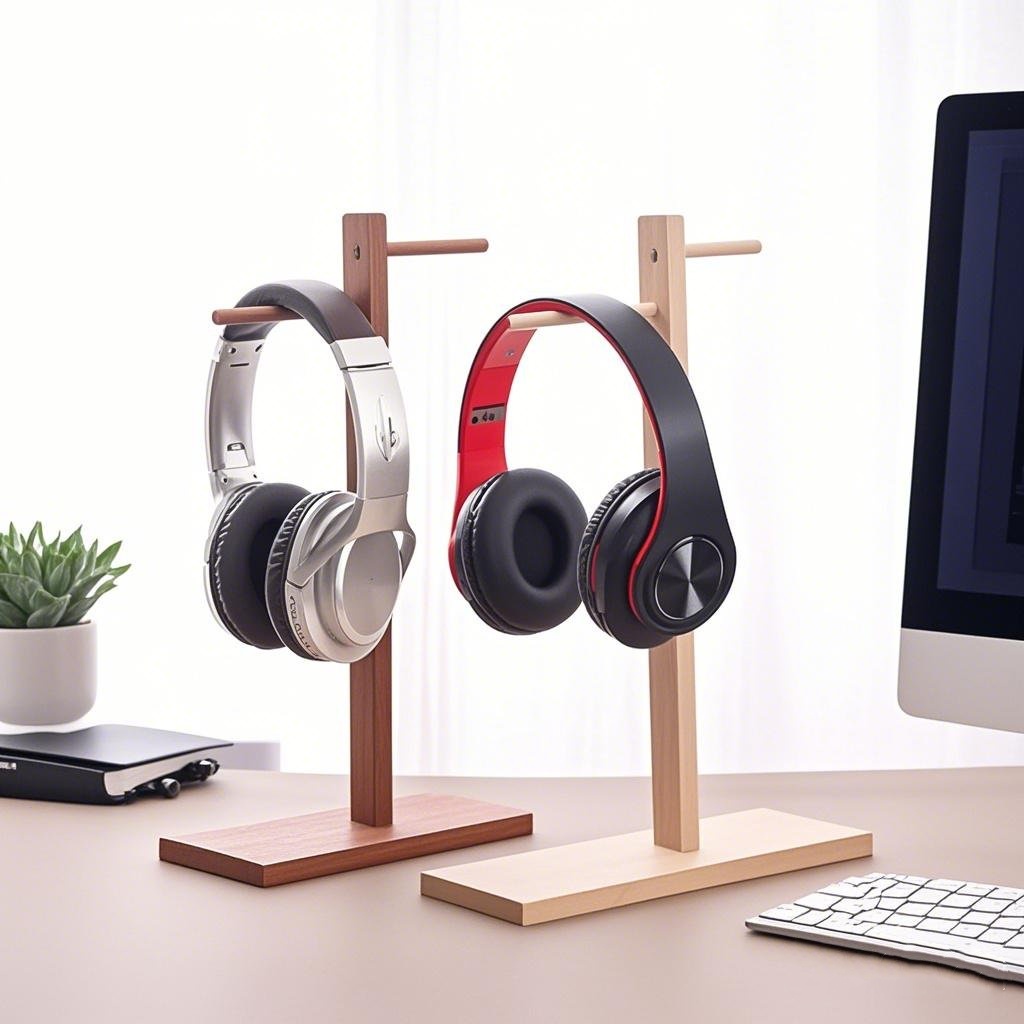 Wood Headphone Stand Earphone  - đánh giá và giá Venom Gaming Accessories