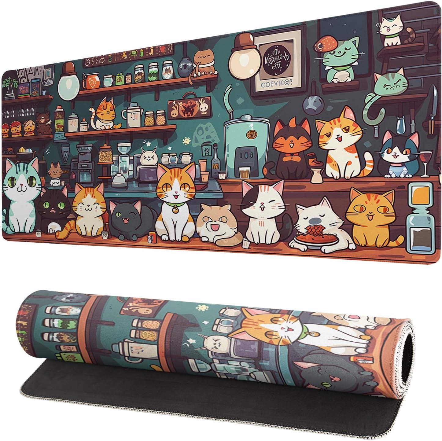 Large Gaming Mouse Pad Coffee  - đánh giá và giá Gaming Accessories Shop