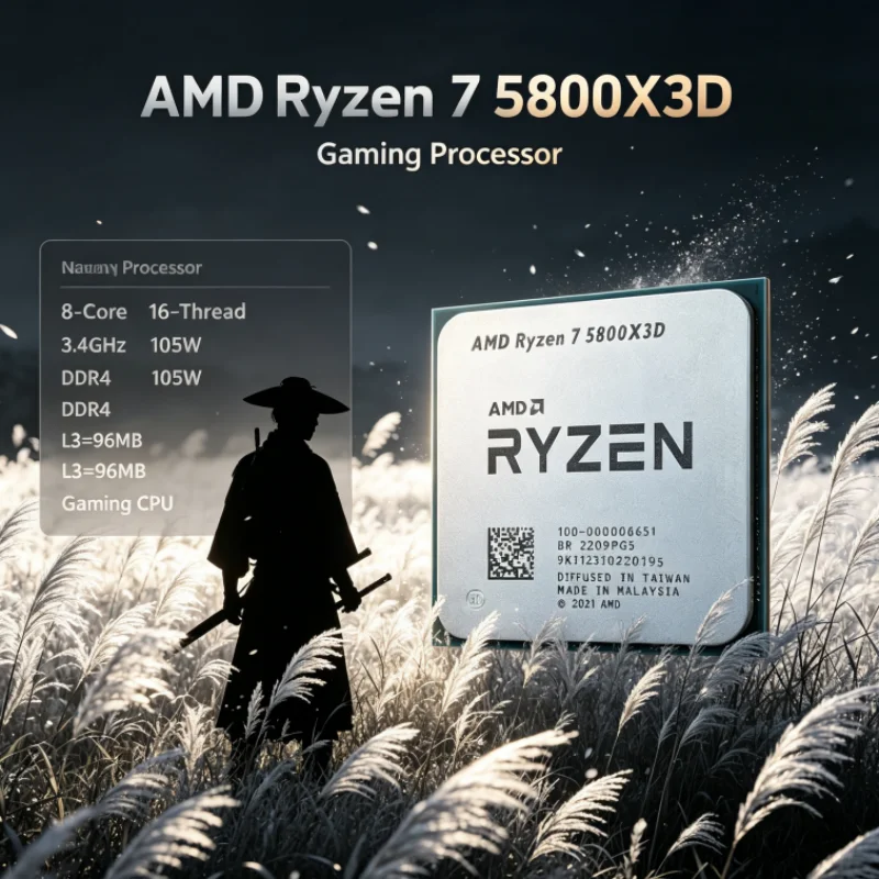 AMD R7 5800X3D 96 MB 105W 7nm  - đánh giá và giá Amd Cpu Ryzen 7