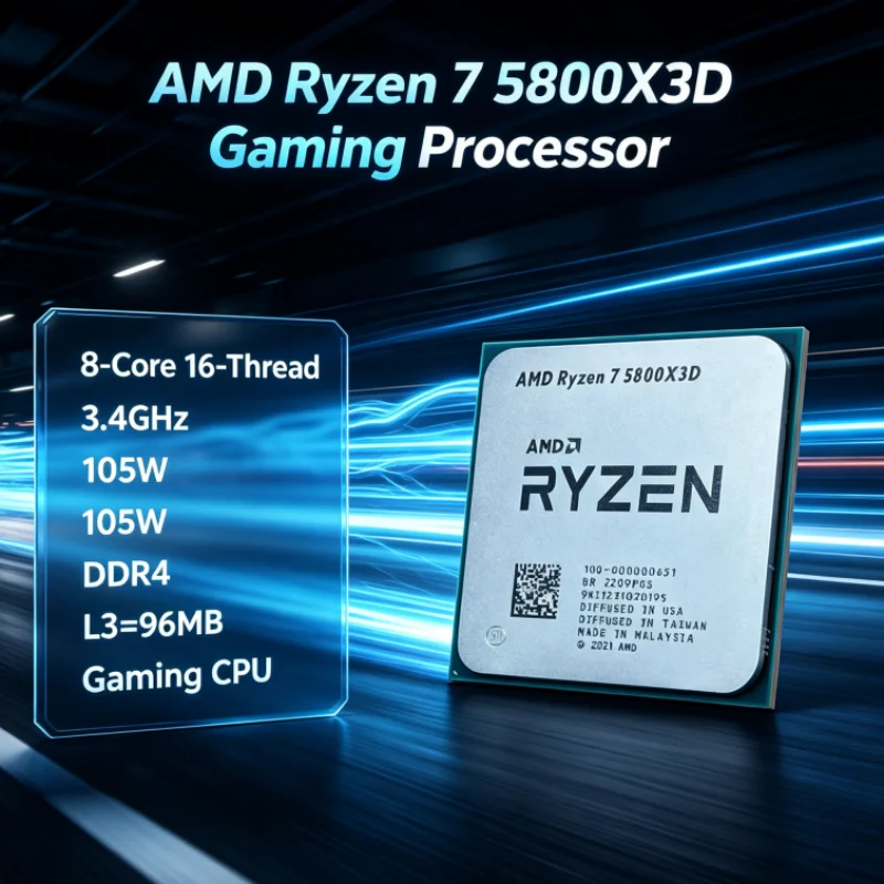AMD R7 5800X3D 96 MB 105W 7nm  - đánh giá và giá Amd Cpu Ryzen 7
