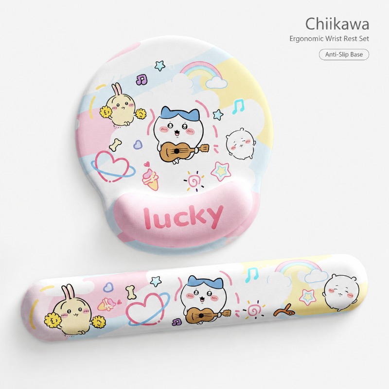 Cute Chiikawa Ergonomic Mouse  - đánh giá và giá Wrist Rest Ergonomic