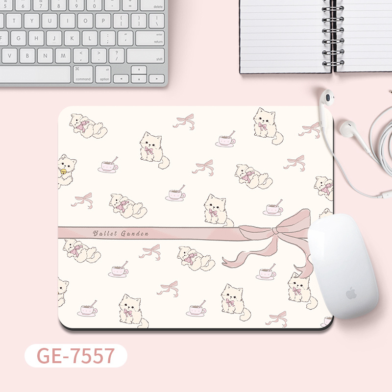 Korea Ins Bow Pink Rubber Desk - đánh giá và giá Gaming Accessories Korea