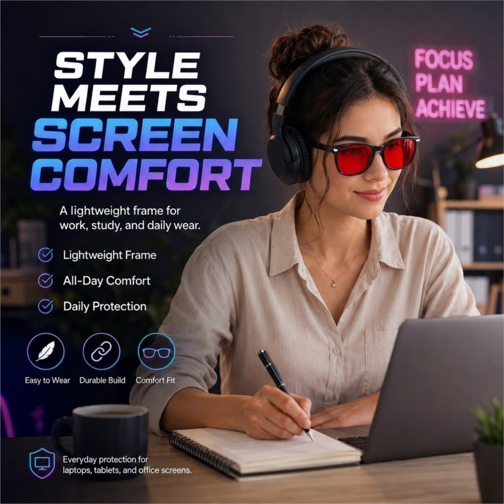 Anti Blue Light Gaming Glasses - đánh giá và giá Gaming Glasses Tinted