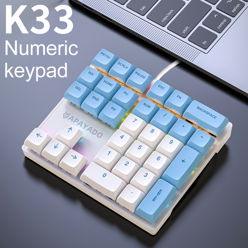 K33 Compact Mechanical Numpad, - đánh giá và giá Keyboard Numpad Separate