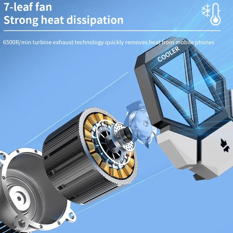 DY08 Mobile Phone Cooling Fan  - đánh giá và giá Gaming Accessories For Android