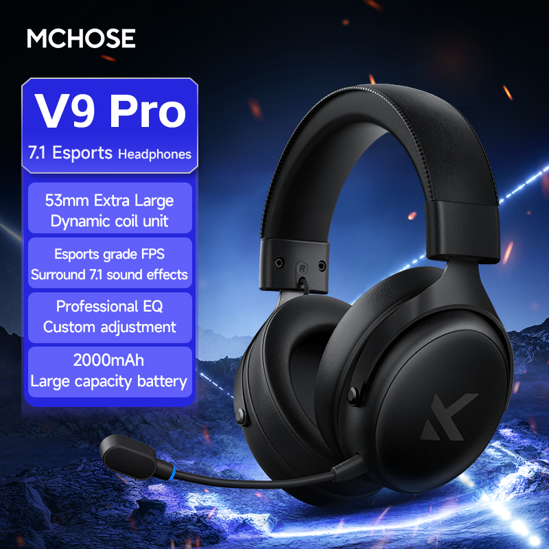 MCHOSE V9 Pro Headset with Mic - đánh giá và giá Venom Gaming Accessories