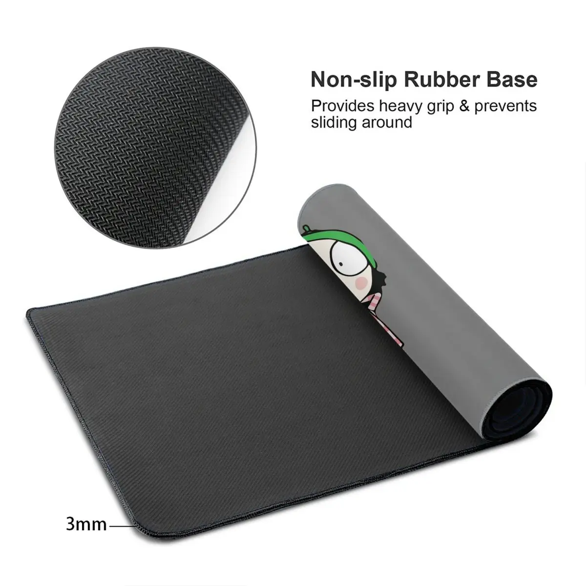 Large Mouse Pad Sarah And Duck - đánh giá và giá Gaming Accessories To Have