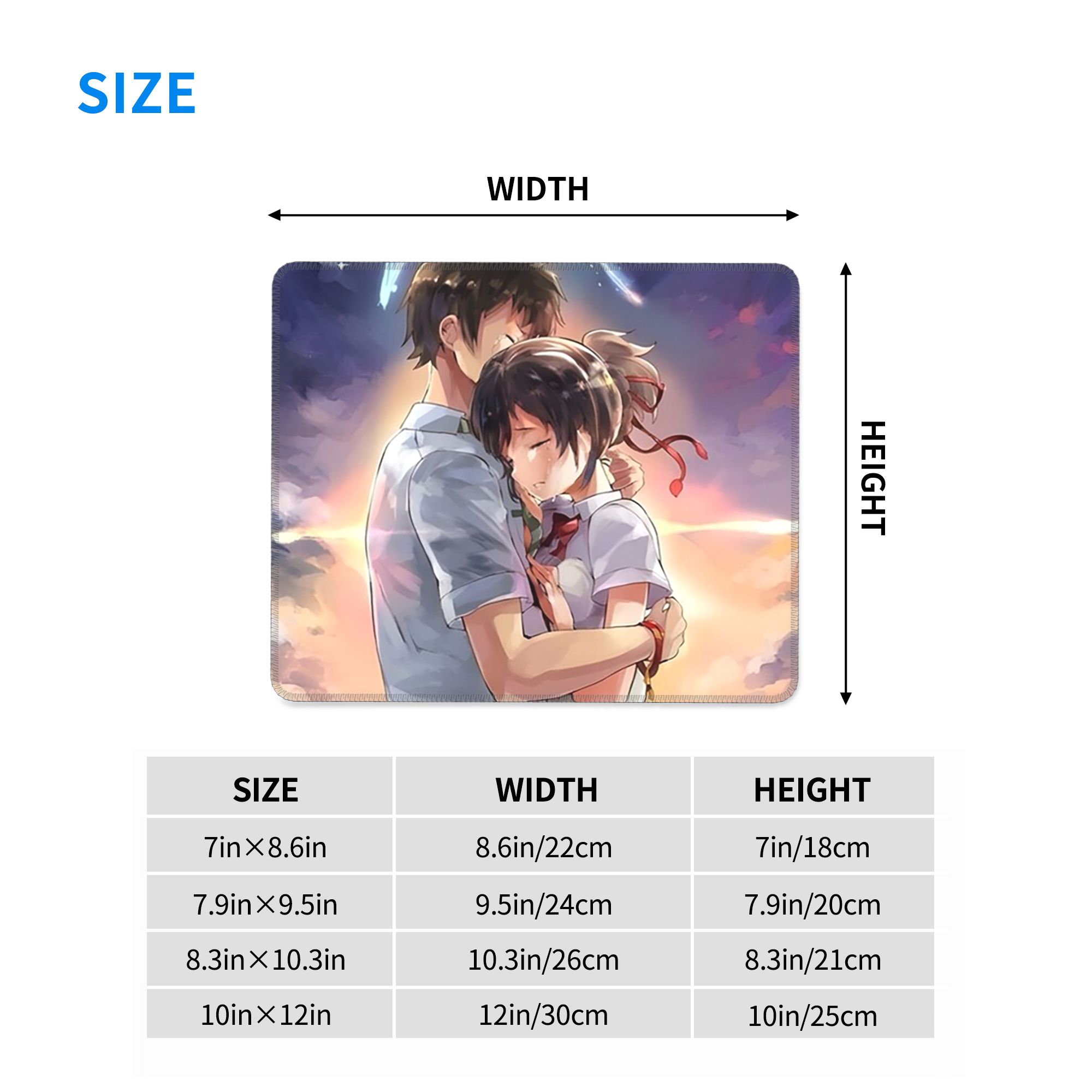 Japanese Anime Your Name Mouse - đánh giá và giá Gaming Accessories Name