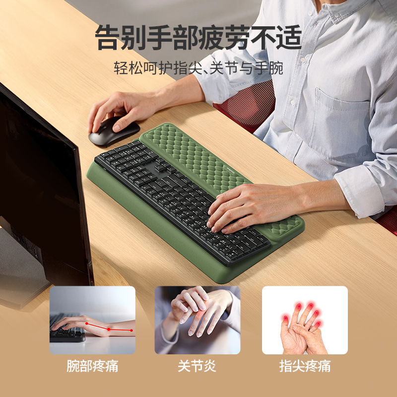 2-in-1 Memory Foam Wrist Rest, - đánh giá và giá Wrist Rest Ergonomic