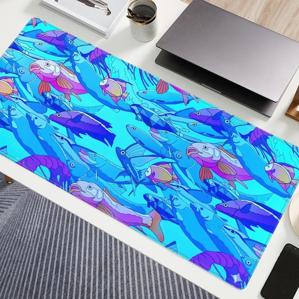 HD Printing Fish Rubber Mouse  - đánh giá và giá Gaming Accessories For Table